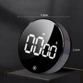 Magnetic Kitchen Timer Digital Timer Manual Countdown Alarm Clock Mechanical Cooking Timer Cooking Shower Study Stopwatch
